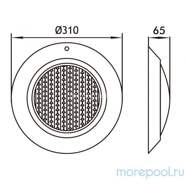 Подводный светильник TLT-Led252, LED, нерж.сталь, 18Вт