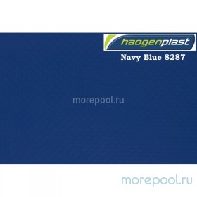 Пленка ПВХ 1,65х25,00м &quot;Haogenplast&quot;, Navy Blue, темно-синий