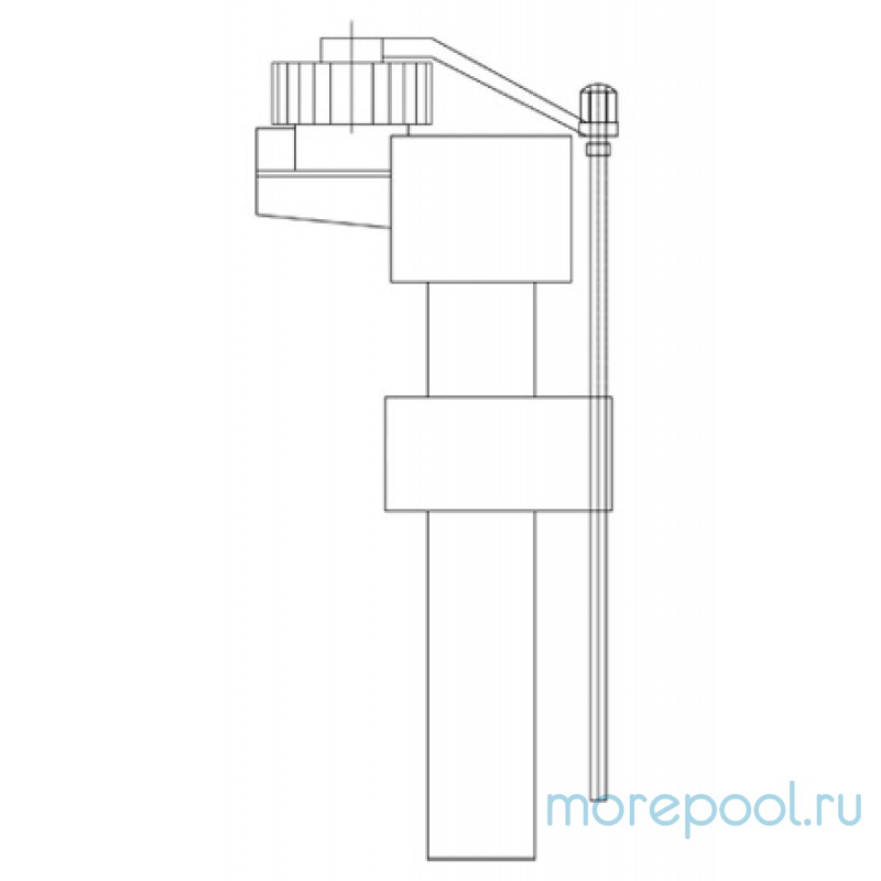 Регулятор уровня воды нерж. ст. AISI-304 250х200х300 G1½" (внутр.)