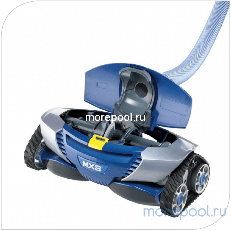 Полуавтоматический вакуумный донный очиститель MX 9, шланг 12 секций по 1м, до 72м²