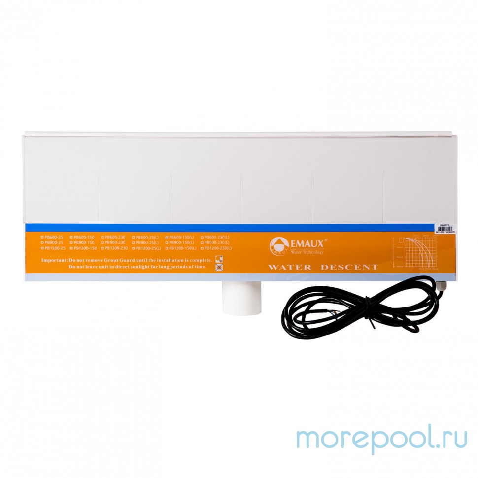 Водопад Aquaviva PB 300-150(L) (стеновой с LED подсветкой)