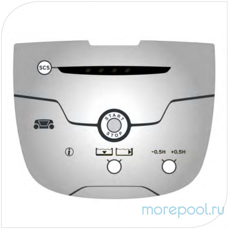 Донный очиститель автоматический CyclonX RC 4400, блок упр, тележка, кабель 18м, до 72м²