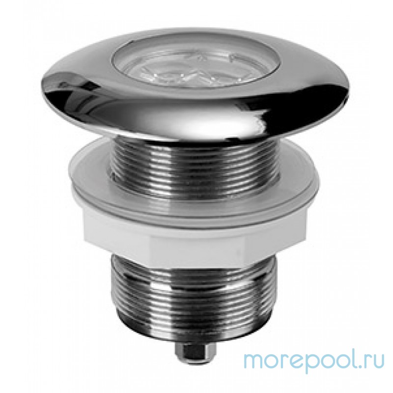 Cветильник N632, LED, белый холодный, встраиваемый, гайка, 5Вт, 12В AC, AISI304