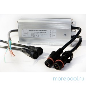 Трансформатор RGB 36Вт 12В для 2-х светодиодных светильников 15(12)Вт типа TLQP