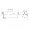 Ультрафиолетовая установка УФУ- 20 с ультразвуком, 20 м3/ч, AISI-321, 40мДж/см2