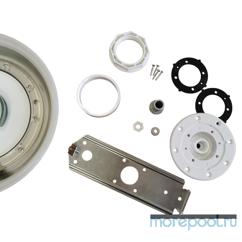 Светильник W803, LED, RGB 2 пр., накл., лайнер, 25Вт, 12В AC, AISI-316 