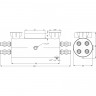 Ультрафиолетовая установка УФУ- 50 с ультразвуком, 50 м3/ч, AISI-321, 40мДж/см2