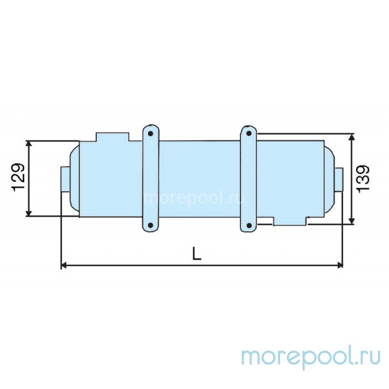 Теплообменник 40 кВт MAXI-FLO Pahlen