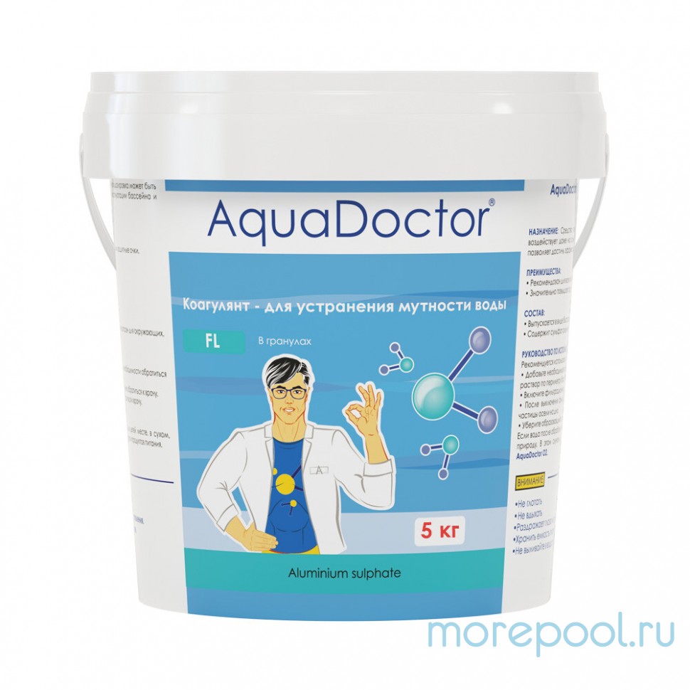 Коагулирующее средство в гранулах AquaDoctor FL 5кг