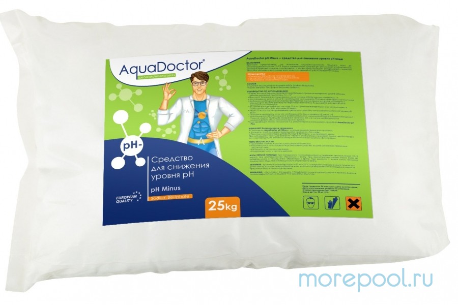 Средство для снижения уровня pH AquaDoctor pH Minus 25кг