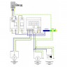 Панель управления фильтрацией и нагревом (Блок БАРРАКУДА-1+Датчик температуры ДТ-1)