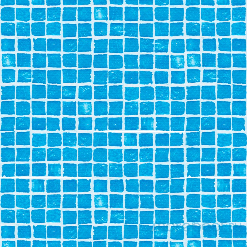 Пленка ПВХ Cefil мозаика голубая Gres 1.65x25.2 м (41.58 м.кв)