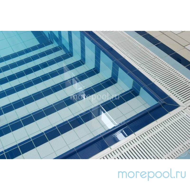 Плитка керамическая голубая AquaViva 240х115х9мм