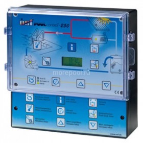 Панель управления фильтрацией и нагревом Pool-Control-250, 220/380В, 3кВт, защита до 8А
