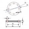 Фланец глухой Ø 225