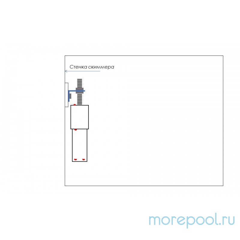 Датчик скиммерный трехуровневый ДС-3 с креплением типа "профиль"